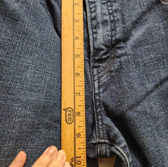 Levi's Jeans 515 Capri Women's 6 Blue Denim Dark Wash - Picture 5 of 10